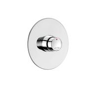 DELABIE TEMPOSOFT 2 - Mitigeur de douche temporisé encastré - Déclenchement souple - Inox