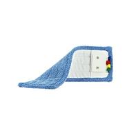 Delaisy Kargo 124925 Frange microfibre à poches et languettes 4 œillets