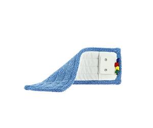 Delaisy Kargo 124925 Frange microfibre à poches et languettes 4 œillets