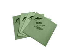 Delaisy Kargo Chiffon - Lavette - Microfibre ménage - Entretien de la Maison - Torchon - Chiffon vitre - Ménage - Lavette Microfibre Dotty Non tissée 40x40cm - Sachet de 5 - Vert