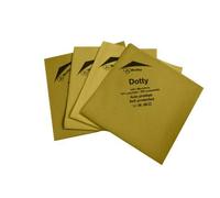 Delaisy Kargo Chiffon - Lavette - Microfibre ménage - Entretien de la Maison - Torchon - Chiffon vitre - Ménage - Lavette Microfibre Dotty Non tissée 40x40cm - Sachet de 5 - Jaune