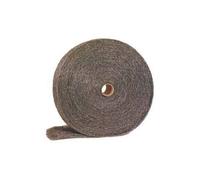 Delaisy Kargo Paille de Fer - Paille de Fer 000 - Laine d'acier - Grade Extra Fin Moyen - Tampon abrasif - poncage - Laine d'acier N°0000 - Rouleau 1Kg - Grade Extra Fin