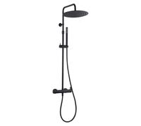 Delice II colonne de douche mécanique noire Essebagno