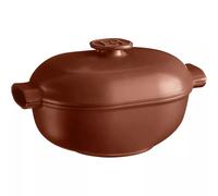 Delight Grande Cocotte Ovale Céramique Induction Emile HENRY Sienne L36 4.5 L VPC SC