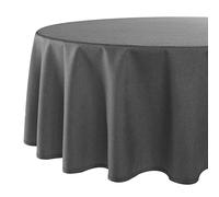 Delindo Lifestyle Wien Home Nappe anti-taches ovale Anthracite, 160 x 220 cm oval