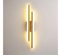 DELIPOP Applique Murale Interieur LED, 16W 3 Température Lampe Murale Or