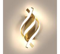 DELIPOP Applique Murale Intérieure LED, 22W Lampe Murale Moderne Design en Aluminium, Applique Murale LED pour Salon Chambre Couloir Escalier, Lumière Naturelle 4500K