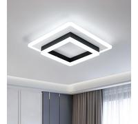 DELIPOP Plafonnier LED Carré 30W 3375LM, Lampe de Plafond Moderne 6500K