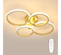 DELIPOP Plafonnier LED Dimmable, 56W 6300LM Luminaire Plafonnier Moderne