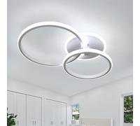 DELIPOP Plafonnier LED, Rond Lampe de plafond 42W 4700LM, Moderne Luminaire Plafonnier pour Salon Chambre Cuisine Salle à Manger, Blanc Froid 6500K