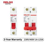 DELIXI DZ47s 1P/2P 6A 10A 16A 20A 25A 32A 40A 50A 63A disjoncteur 230V/400V MCB monté sur Rail Din interrupteur de déconnexion ca