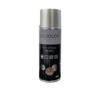 DELKOLOR - Delkolor Peinture à Effet en Aérosol - 400ml - Couleur ARGENT