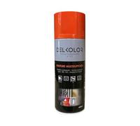 DELKOLOR - Delkolor Peinture en Aérosol - Couleurs RAL - 400ml - Conditionnement 400ml, Couleur RAL 2002 ORANGE SANG