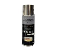DELKOLOR - Delkolor Peinture en Aérosol Effet Chromé - 400ml - Couleur ARGENT