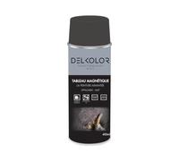 DELKOLOR - Delkolor Peinture Tableau Magnétique Noir en Aérosol - 400ml - Couleur NOIR
