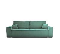 Bestmobilier Dellia canapé 3 places - Bleu