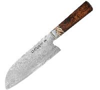 DELLINGER Santoku 180 mm Manmosu Professionnel Damas