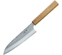 Dellinger Santoku Knife 170 mm Kanetsugu SHIUN VG-2 3 layers, japanese OAK