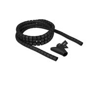 DeLOCK 18836 Gaine de Câble 2cm Noir Polyéthylène - Accessoire de Gestion de Câbles DeLOCK 18836 Diamètre 20mm Noir