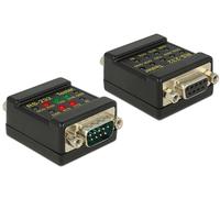 DeLOCK 2xDB9 DB9 Noir