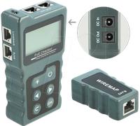 DELOCK 63110 - Testeur de réseau RJ45 / PoE / DC