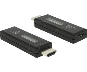 DELOCK 63327 - Delock Testeur HDMI pour les informations EDID, OLED