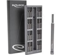 DELOCK 64126 - Jeu de tournevis de précision, 49 pièces