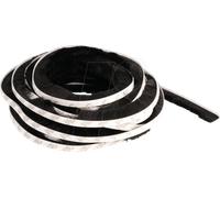 DELOCK 66895 - Bande brosse, autoadhésive de 15 mm - longueur 5 m, noir