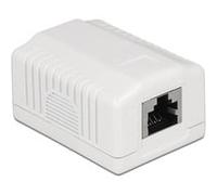DeLOCK 86196 prise de courant RJ-45 Blanc, Boîte de jonction