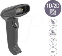 DELOCK 90562 - Scanner de codes à barres, 2D, 2,4 GHz /Bluetooth /USB