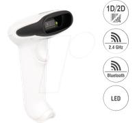 DELOCK Indusrie Barcode Scanner 1D + 2D für 2,4GHz Bluetooth