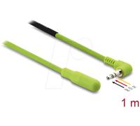 DELOCK 91394 - Câble de sonde de température, DS18B20, jack 3,5 mm, 90°, 1 M.