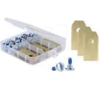 DELOCK 93306 - Lame de rechange avec revêtement titane pour Husqvarna/GARDENA/S