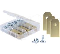 DELOCK 93308 - Lame de rechange avec revêtement titane pour Husqvarna/GARDENA/S