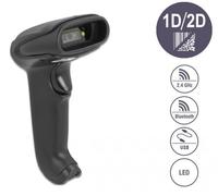 Delock Barcode Scanner 1D et 2D pour 2,4 GHz, Bluetooth ou USB