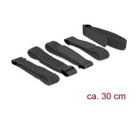 Delock, Collier de serrage, Velcro (Serre-câbles velcro, 300 mm, 5 pcs)
