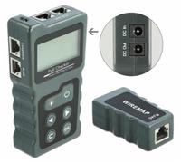 DELOCK DeLOCK LCD Cable Tester RJ45 / PoE / DC