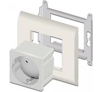 Delock Easy 45 Schutzkontakt-Steckdose 45 x 45 mm 10 Stück (81320)