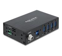 Delock Hub industriel 4 x USB 5 Gbps Type-A avec 8 kV