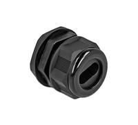 Delock Lot de 2 Presse-étoupes PG29 pour câble Plat Noir