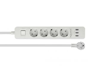 DeLock Prises multiples 4x USB wh - DeLOCK 11206 - (accessoires PC / câbles / adaptateurs)