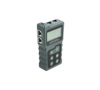 DeLOCK Testeur de Câbles LCD RJ45 PoE DC (Ref. 63110) - Test de continuité, PoE (IEEE 802.3af/at), DC - Ecran LCD rétroéclairé - Alimentation 3x AAA
