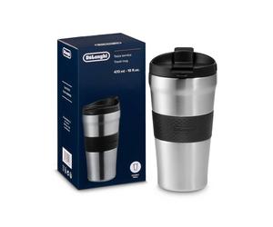 Delonghi Double wall stainless steel travel mug, 470 ml DLSC073