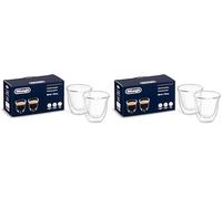 Delonghi Espresso 2er Doppelwandiges Thermoglas (Lot de 2)