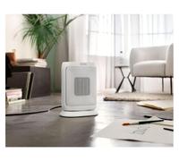 De'Longhi HFXR40T20WB Chauffage d'ambiance électrique Intérieur Blanc 2000 W Ventilateur de chauffage d'ambiance électrique