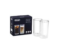 Delonghi Lot de 2 verres double paroi borosilicate Cold Brew 300 ml idée cadeau