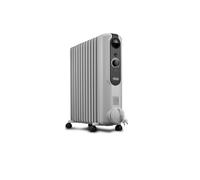 DeLonghi – Radiateur à bain d'huile TRRSE1225 RadiaS Easytronic 2500 W Blanc