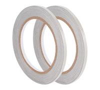 DELORIGIN 2 rouleau 40 m de Ruban Adhésif Conducteur Double Face Argenté de 5mm X 20 m Ruban de Blindage Élevé Fibre Collante pour Blindage EMI Enroulement de Faisceau de Câbles