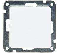 Delphi Interrupteur va-et-vient encastré 230 V sans cadre Raccord de serrage confortable Blanc