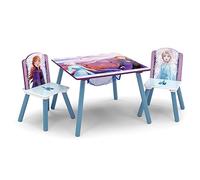 Delta Children TT87397FZ Ensemble Table et chaises La Reine des Neiges II avec Rangement